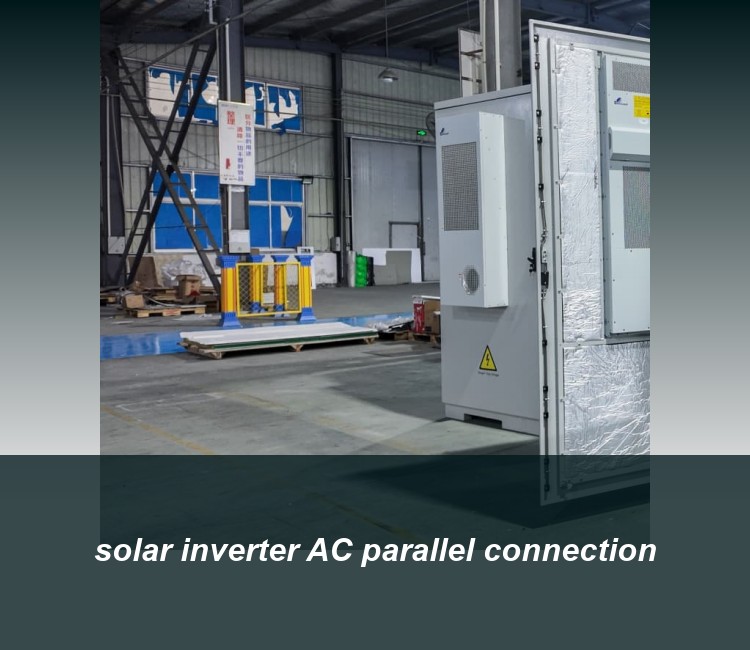 solar inverter AC parallel connection