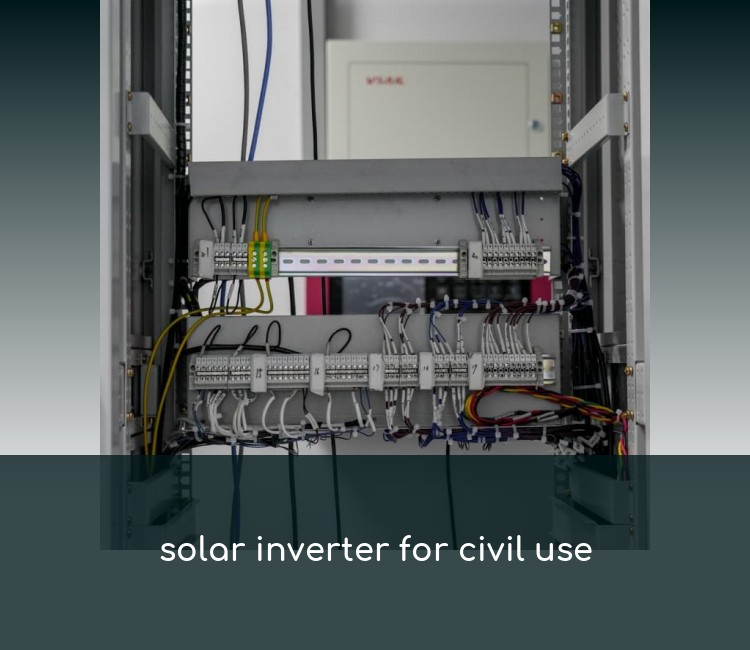 solar inverter for civil use