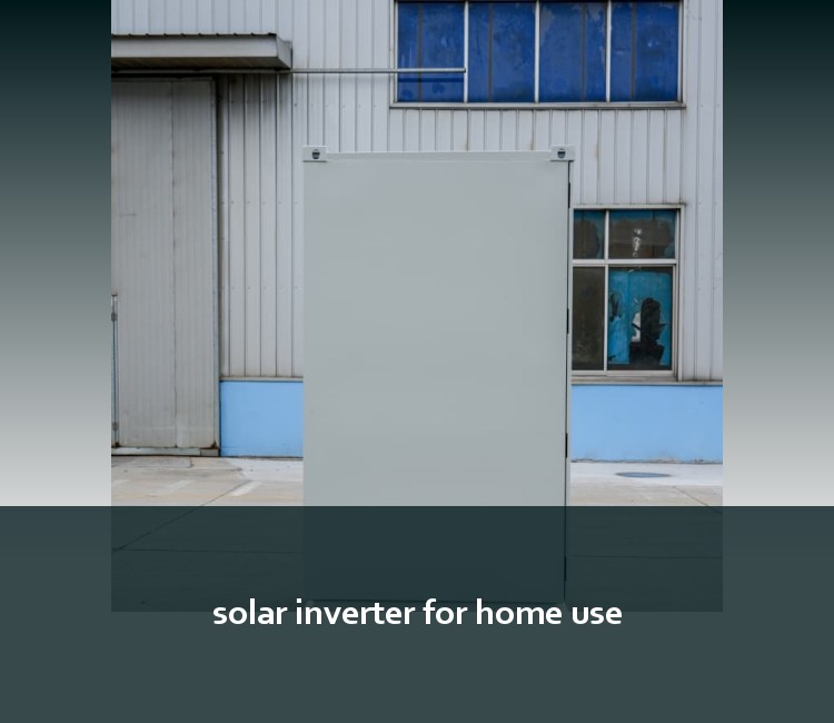 solar inverter for home use