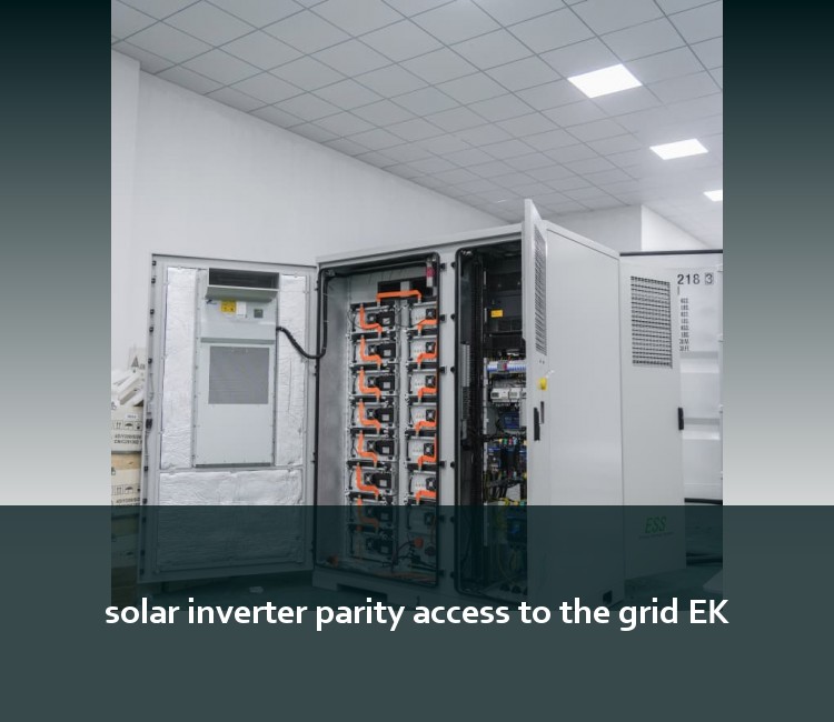 solar inverter parity access to the grid EK