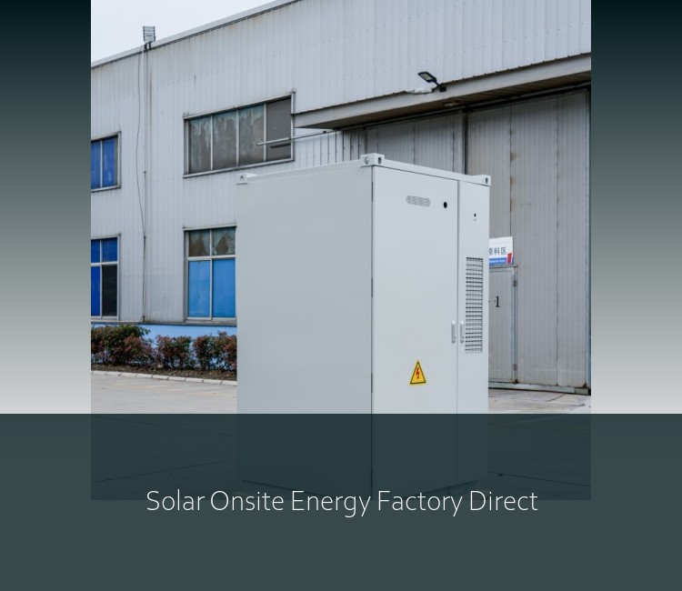 Solar Onsite Energy Factory Direct