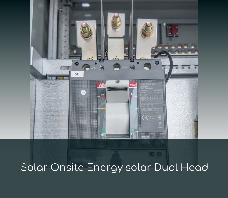 Solar Onsite Energy solar Dual Head