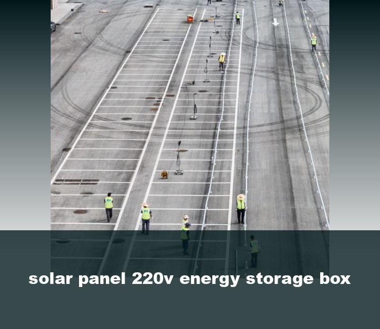 solar panel 220v energy storage box