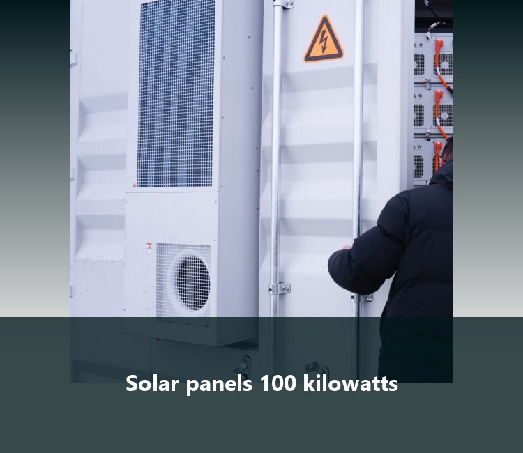 Solar panels 100 kilowatts