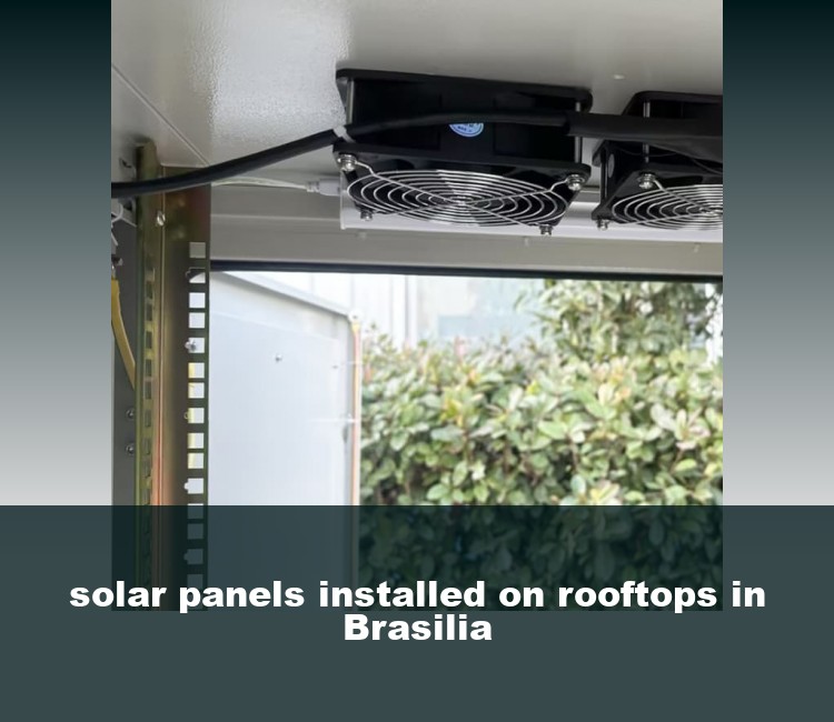 solar panels installed on rooftops in Brasilia