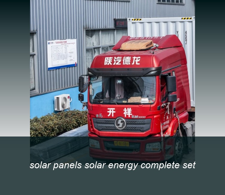 solar panels solar energy complete set