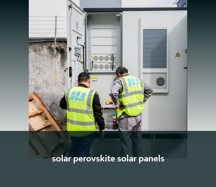 solar perovskite solar panels