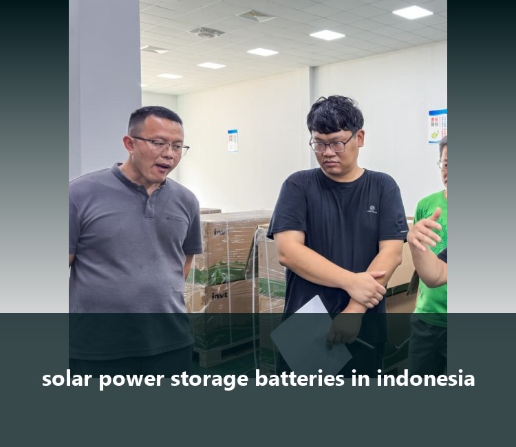 solar power storage batteries in indonesia