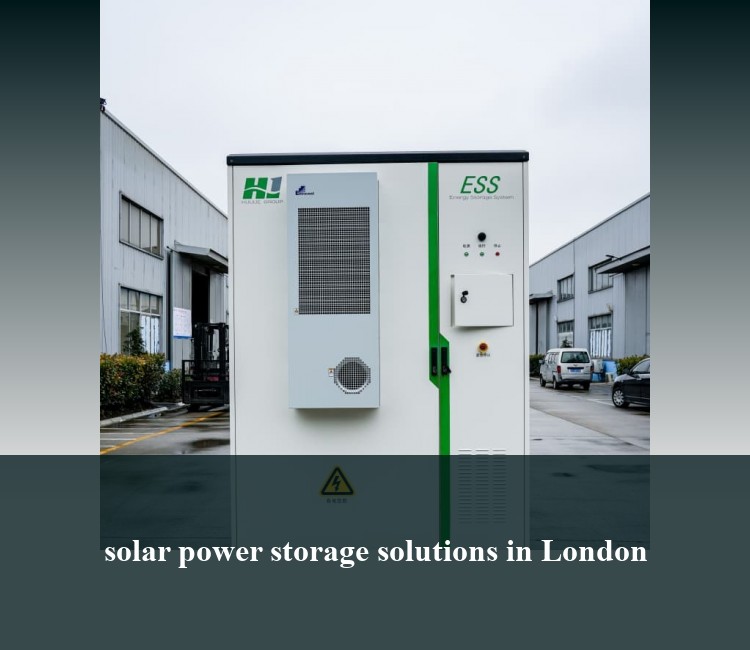 solar power storage solutions in London
