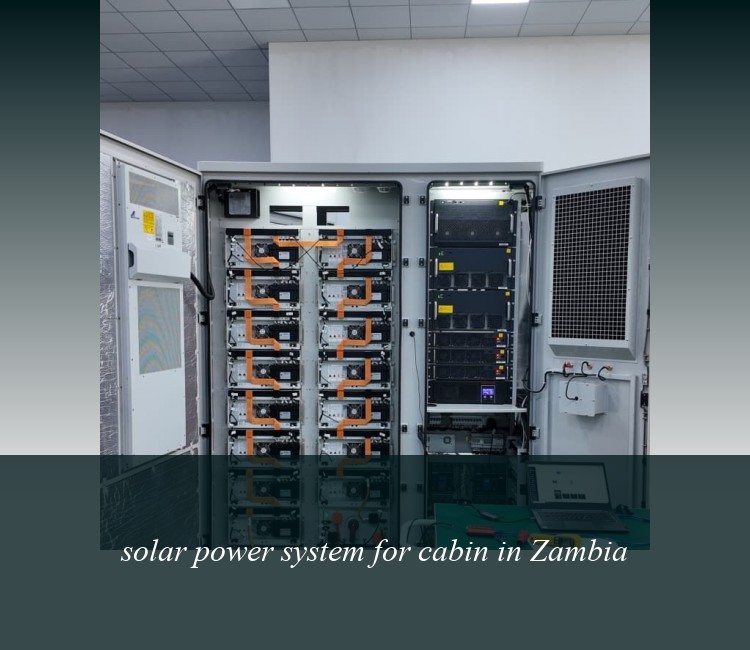 solar power system for cabin in Zambia