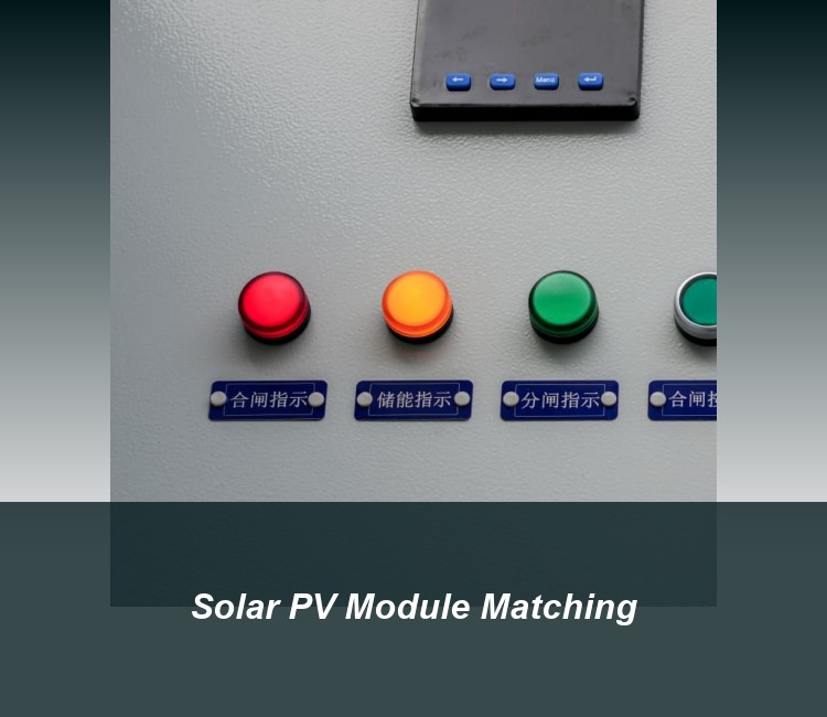 Solar PV Module Matching
