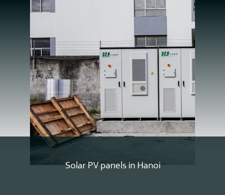 Solar PV panels in Hanoi