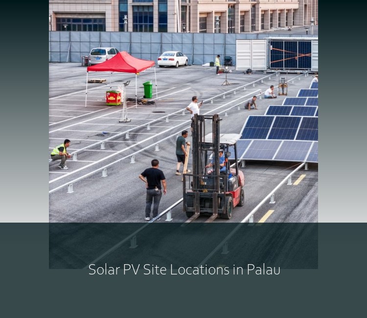 Solar PV Site Locations in Palau