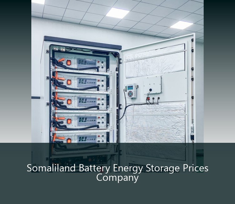 Somaliland Battery Energy Storage Prices Company