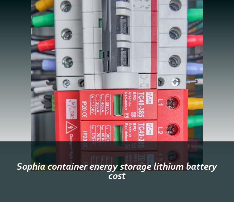 Sophia container energy storage lithium battery cost