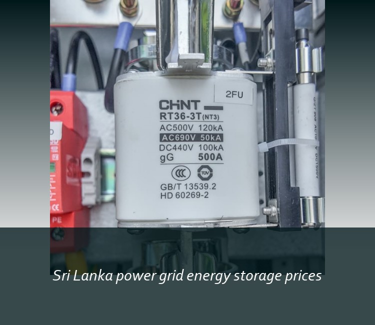 Sri Lanka power grid energy storage prices