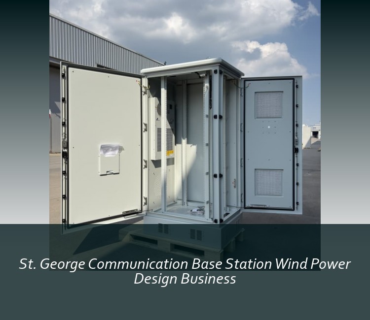 St. George Communication Base Station Wind Power Design Business