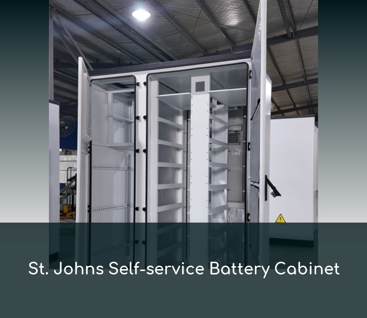 St. Johns Self-service Battery Cabinet