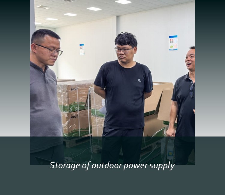 Storage of outdoor power supply