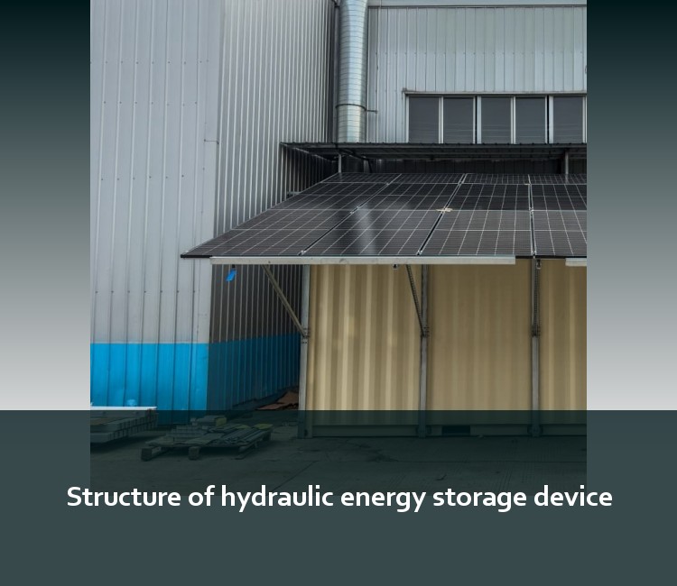 Structure of hydraulic energy storage device