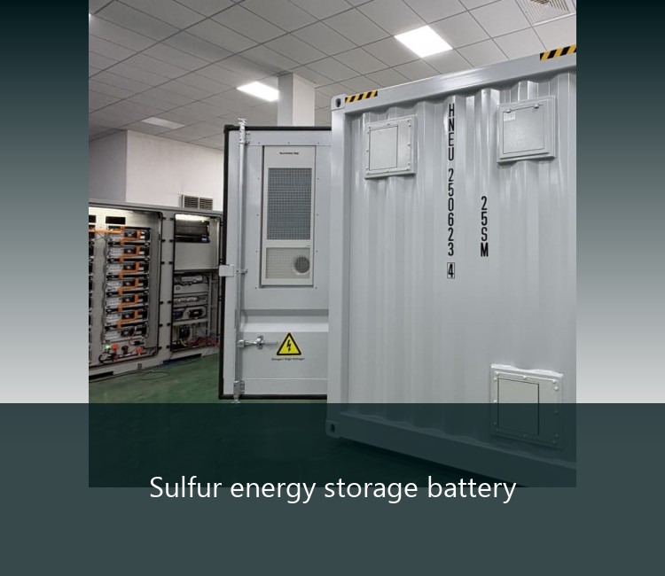 Sulfur energy storage battery