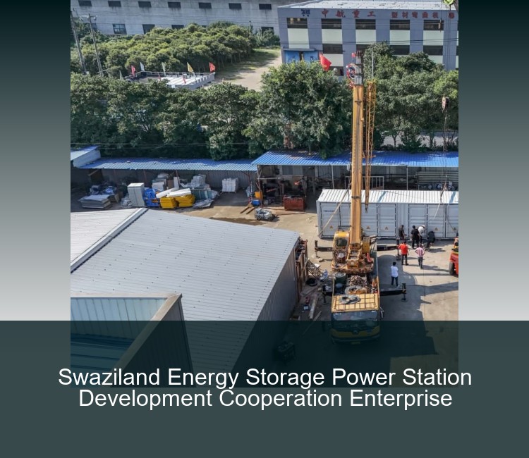 Swaziland Energy Storage Power Station Development Cooperation Enterprise
