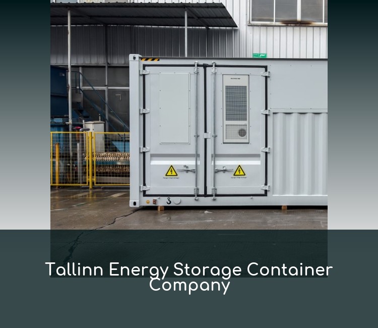 Tallinn Energy Storage Container Company