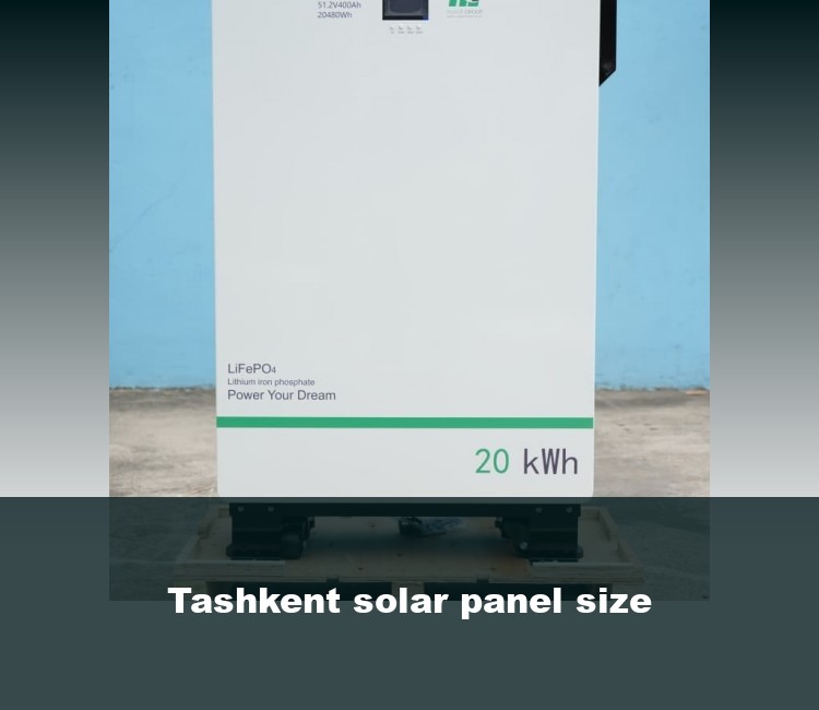 Tashkent solar panel size