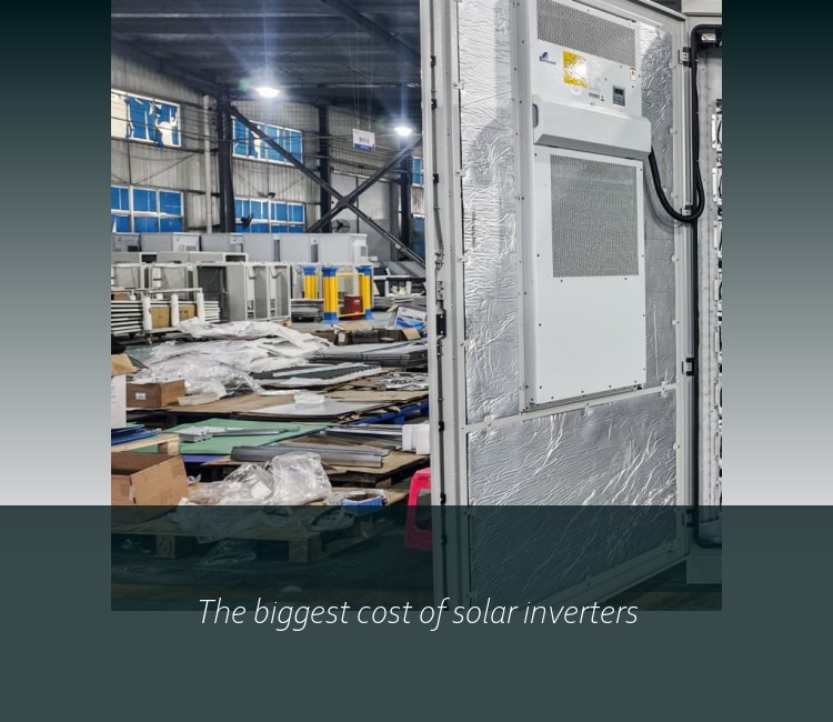 The biggest cost of solar inverters