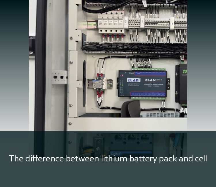 The difference between lithium battery pack and cell