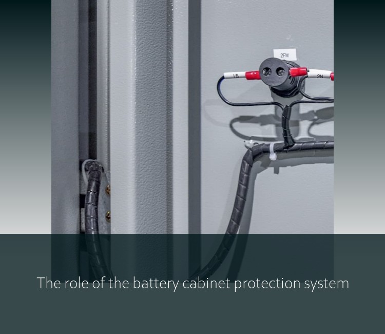 The role of the battery cabinet protection system