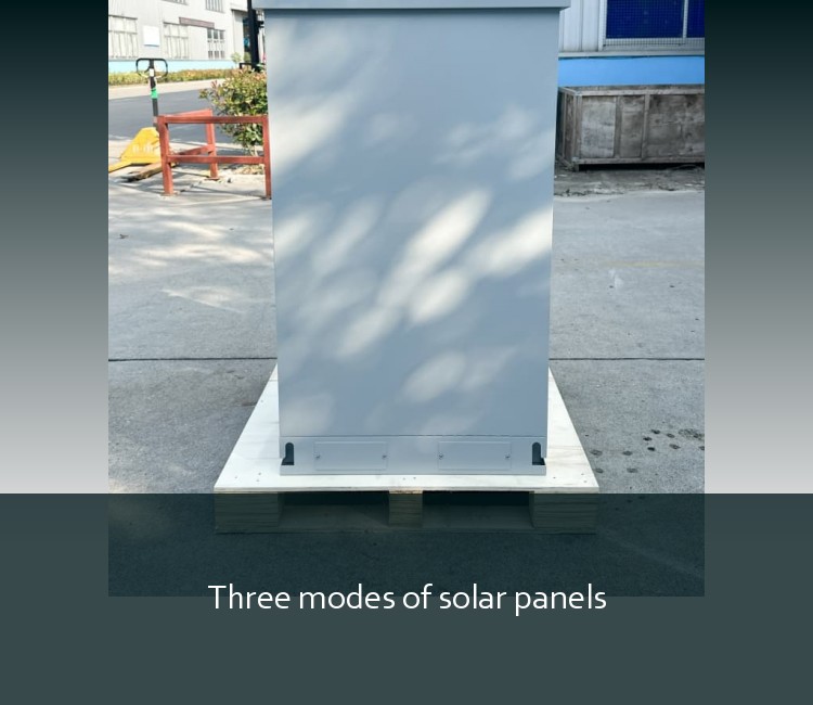 Three modes of solar panels