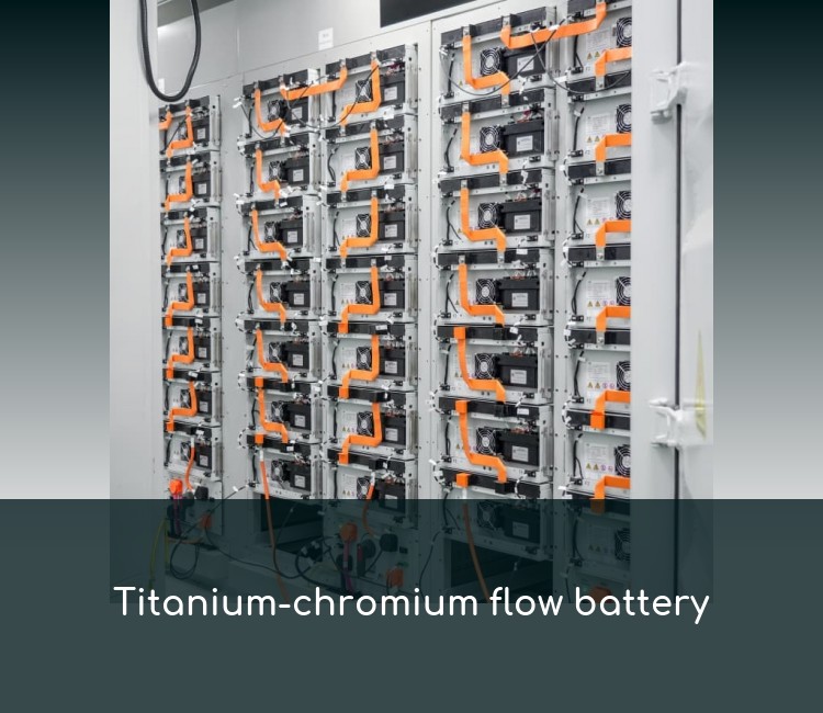 Titanium-chromium flow battery
