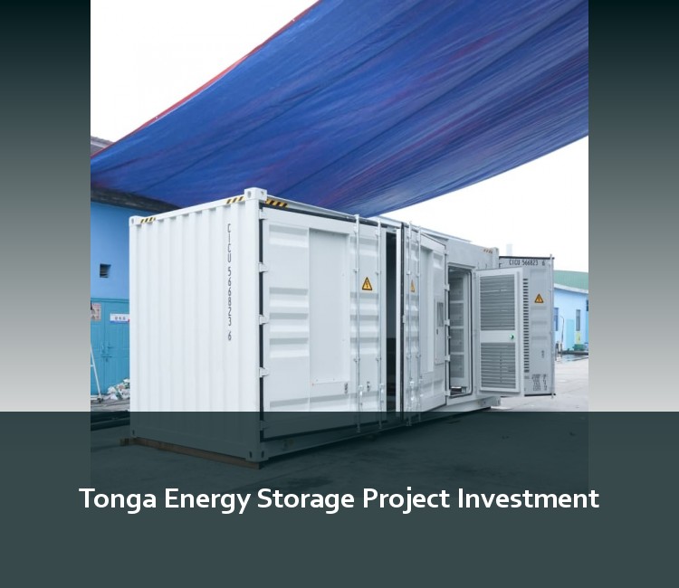 Tonga Energy Storage Project Investment