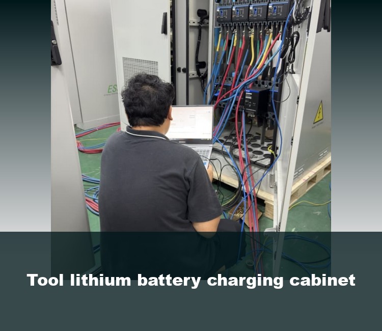 Tool lithium battery charging cabinet