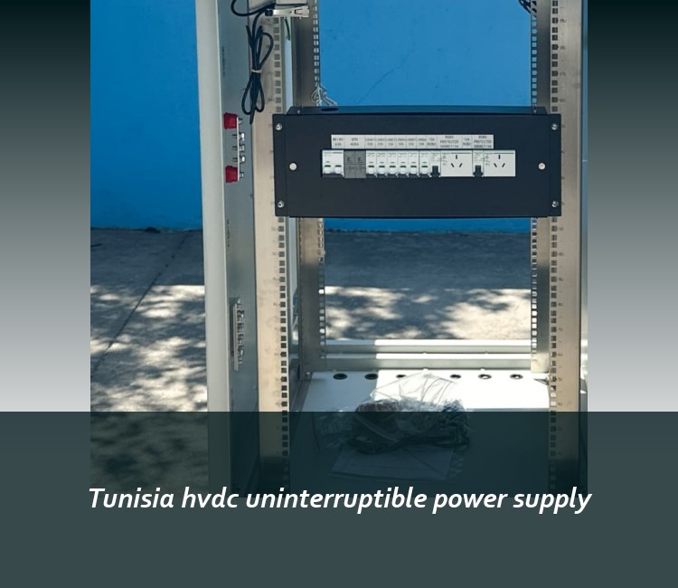 Tunisia hvdc uninterruptible power supply