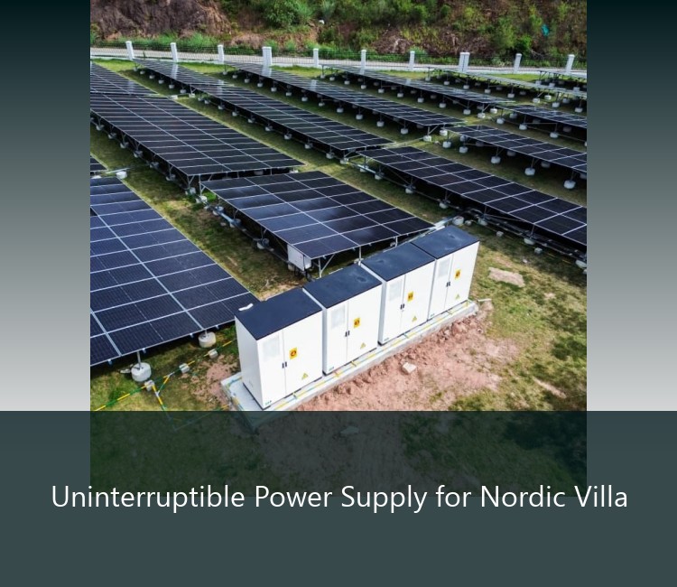 Uninterruptible Power Supply for Nordic Villa