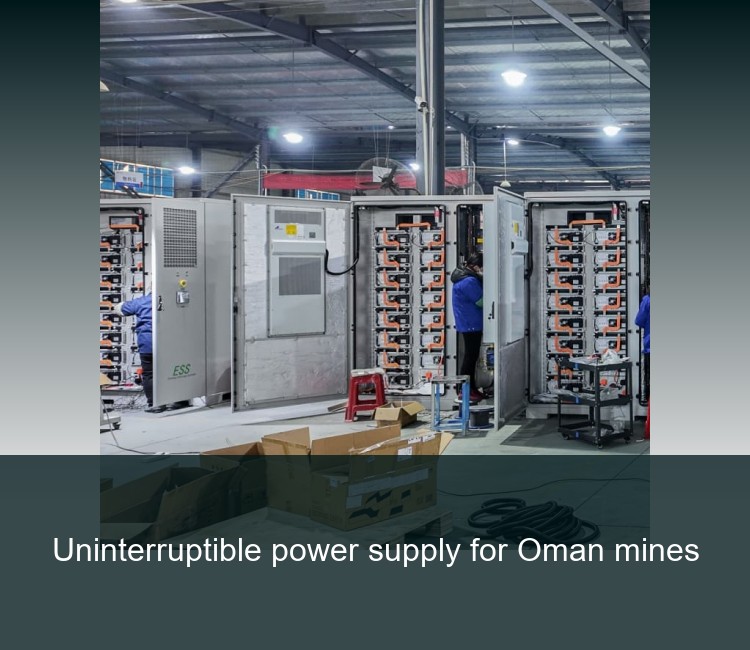 Uninterruptible power supply for Oman mines