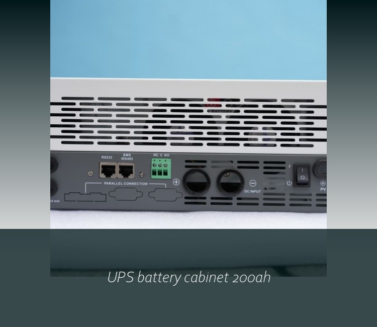 UPS battery cabinet 200ah
