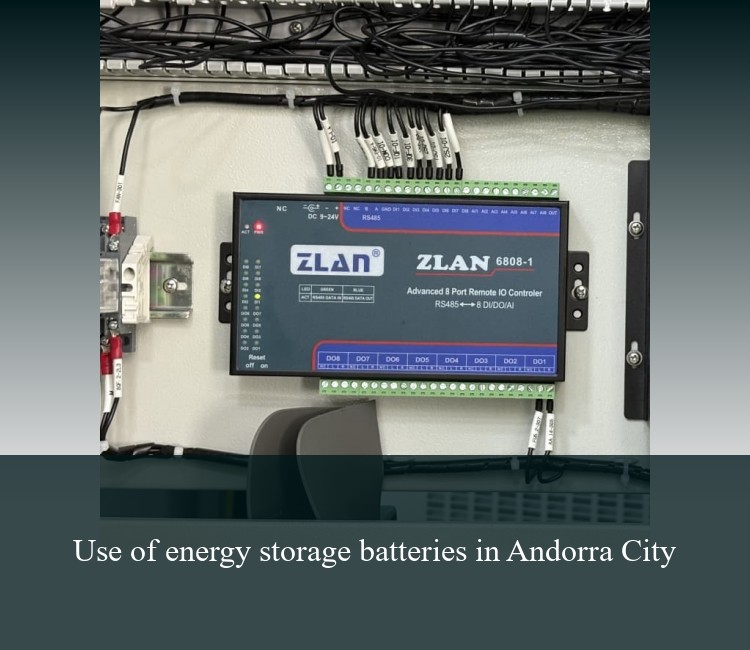Use of energy storage batteries in Andorra City
