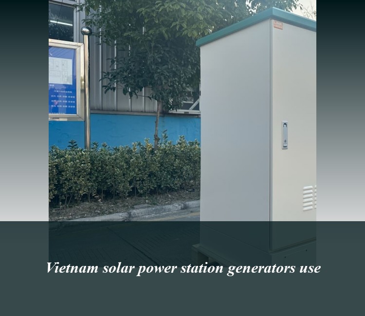 Vietnam solar power station generators use