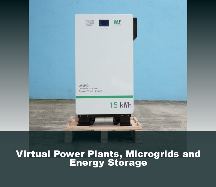 Virtual Power Plants, Microgrids and Energy Storage