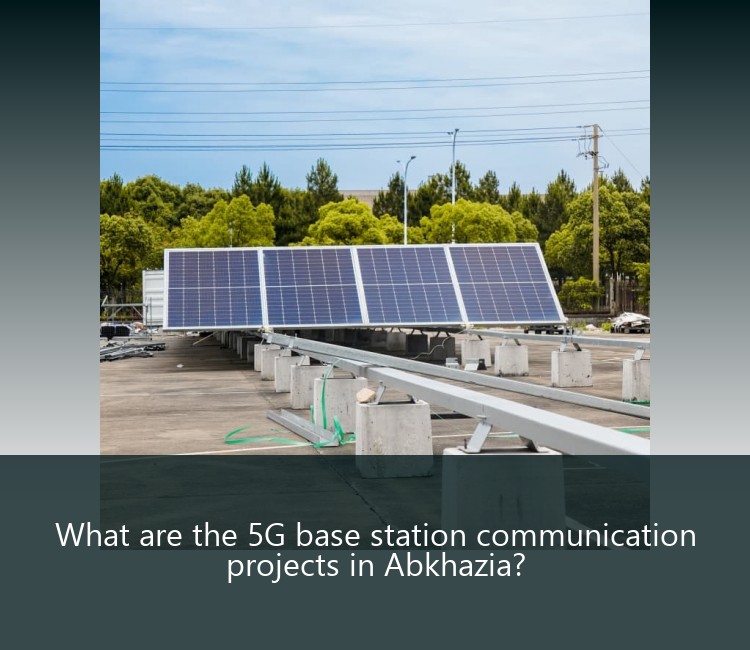 What are the 5G base station communication projects in Abkhazia?
