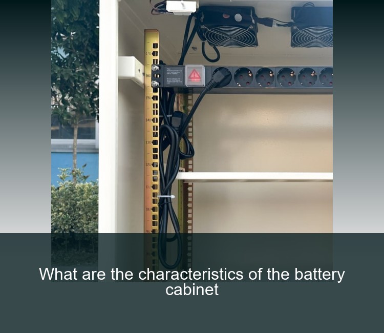 What are the characteristics of the battery cabinet