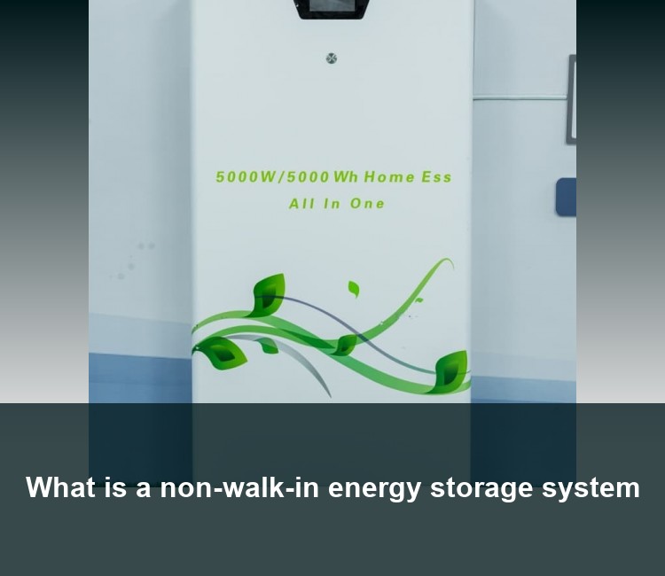What is a non-walk-in energy storage system