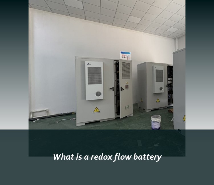 What is a redox flow battery
