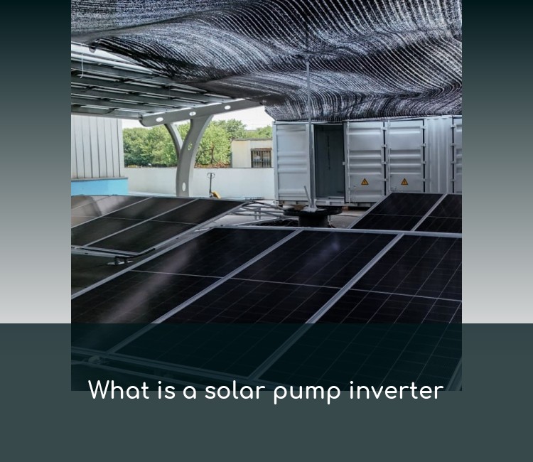 What is a solar pump inverter