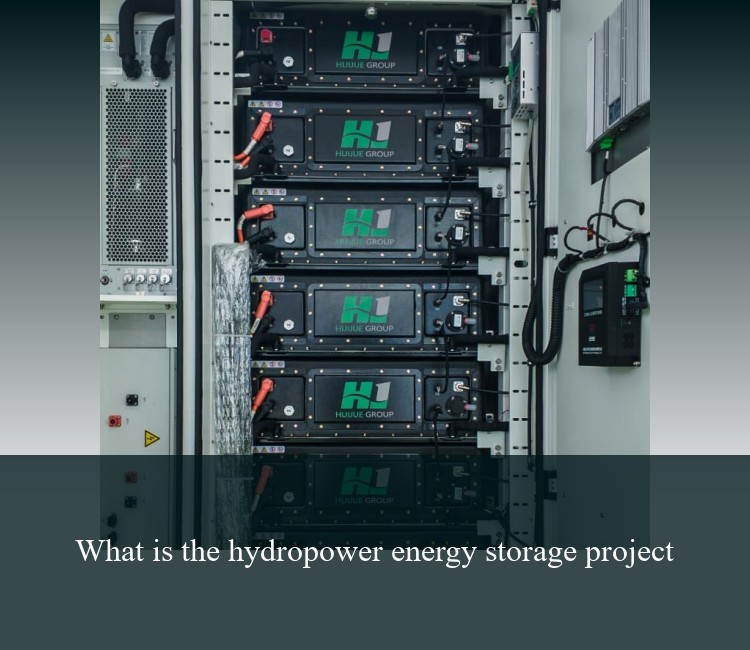 What is the hydropower energy storage project