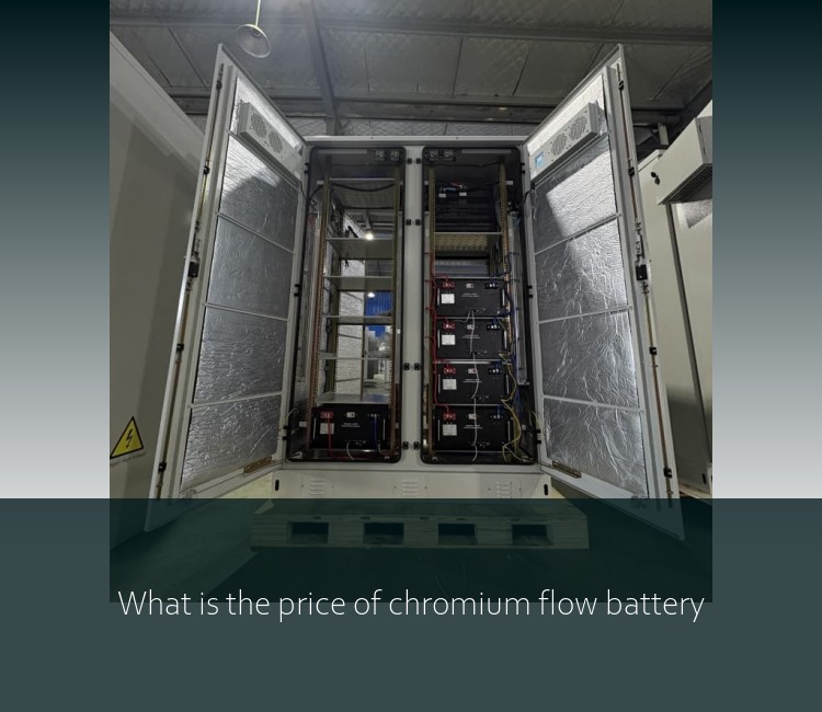 What is the price of chromium flow battery