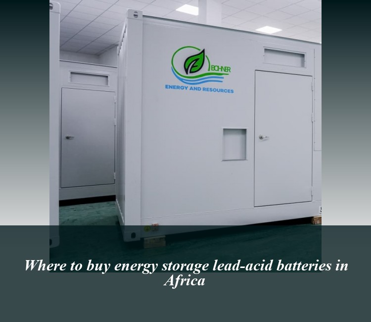 Where to buy energy storage lead-acid batteries in Africa